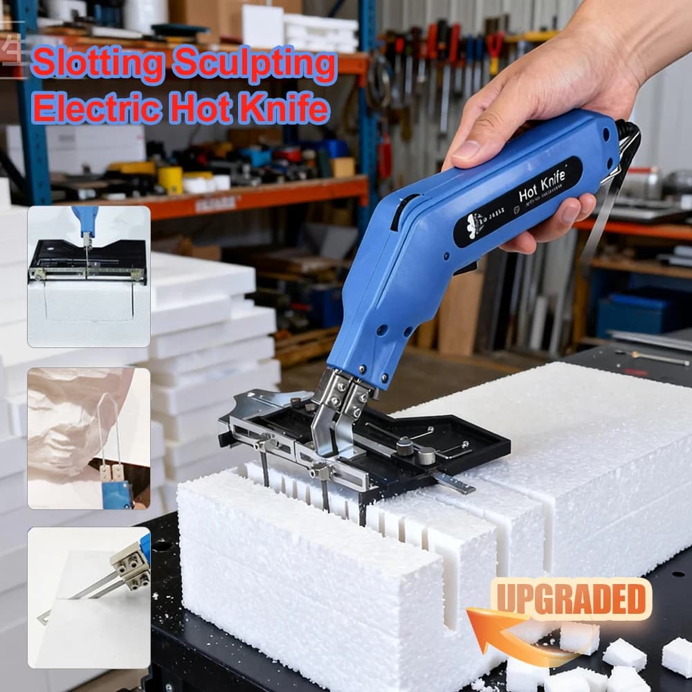 Taglierina Termica Elettrica Leggera per Polistirolo, Kit di Taglio per Schiuma, Strumento di Taglio Termico Fai-da-Te