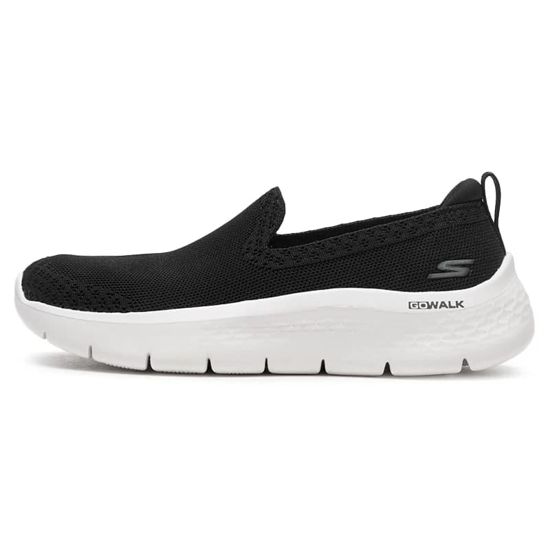 Skechers Women's Shoes Go Walk Flex Casual Shoes Breathable and Comfortable Flats Shallow Mouth Flat Shoes 124957-Bkw