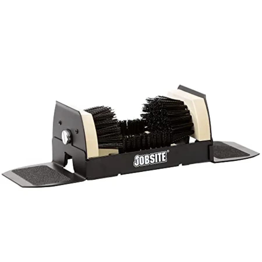 Spazzola Raschiatrice per Scarpe da Esterno con Design Extra Largo per un'Efficiente Rimozione di Fango e Sporco alle Ingressi, ai Patii e ai Giardini