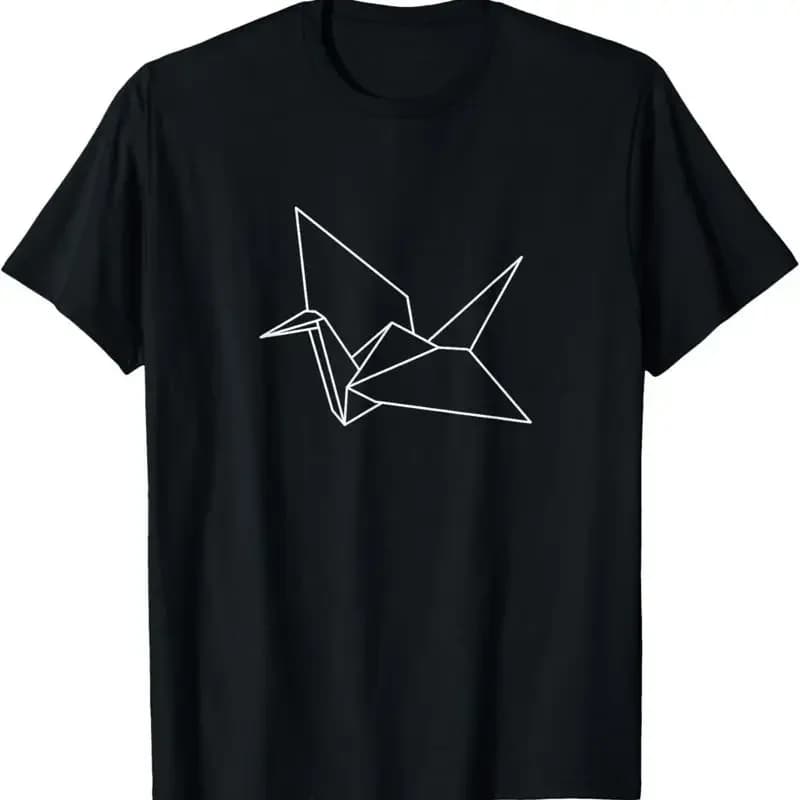 Origami Paper Crane Lover T Shirt
