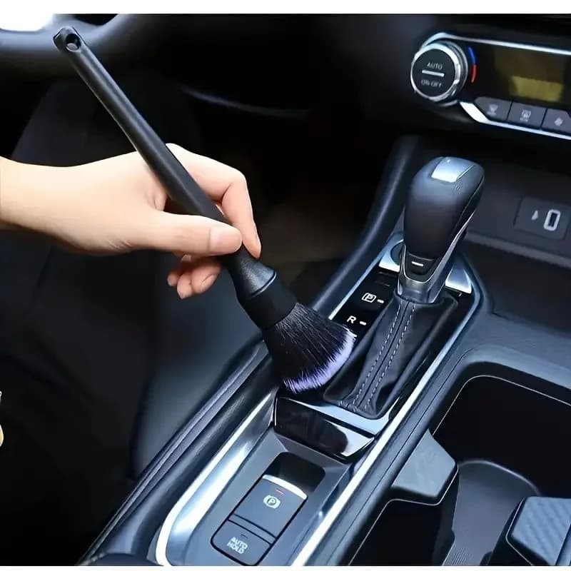 1 spazzola per dettagli interni auto, spazzola per la pulizia della casa, spazzola per la pulizia della polvere della tastiera del computer e dei gioielli, spazzola per la pulizia con setole morbide