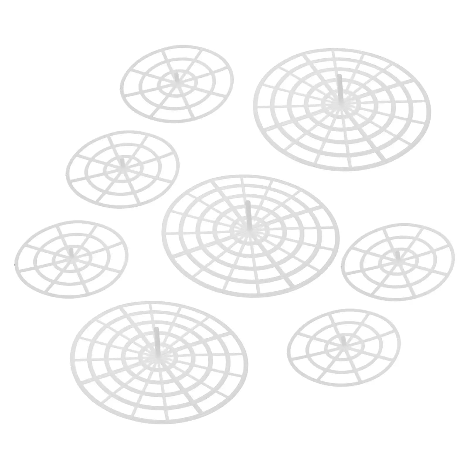 8Pcs Fermenting Jar Press Mesh Compact Weight for Wide Mouth Mason Jars Airtight Pickle Press Plate Kimchee Sauerkraut