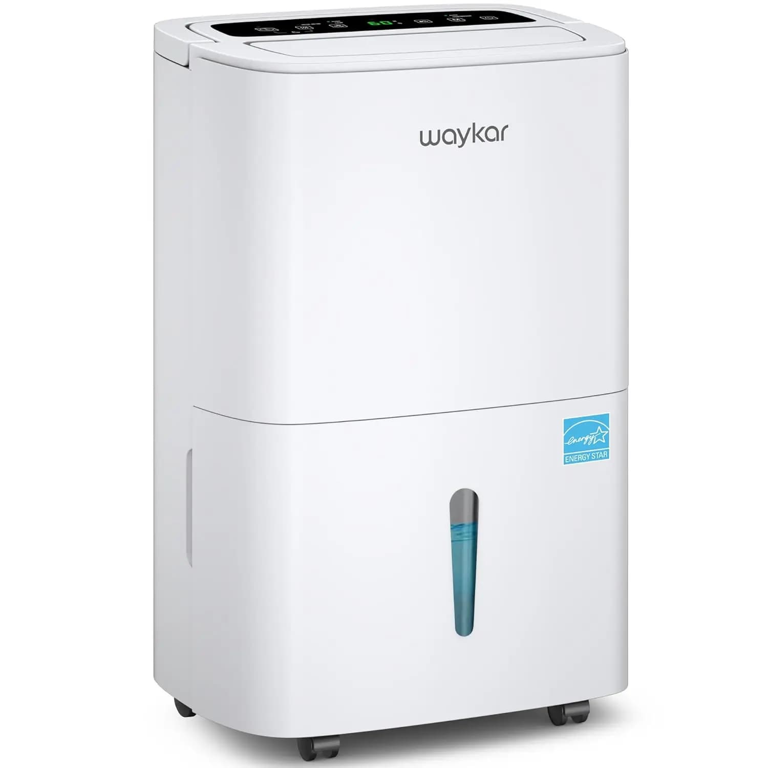 Deumidificatore Max 80 Pint/Giorno per Grandi Spazi fino a 5.000 Piedi Quadrati Ideale per Seminterrato, Bagno, Sbrinamento Automatico