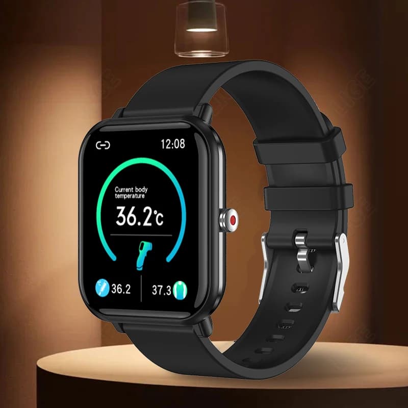 New Smartwatch with Touch Screen Complete with 1.7 Inch, Oxygen Monitoring in Blood, Cardiac Frequency and Sleep, Waterproof IP68