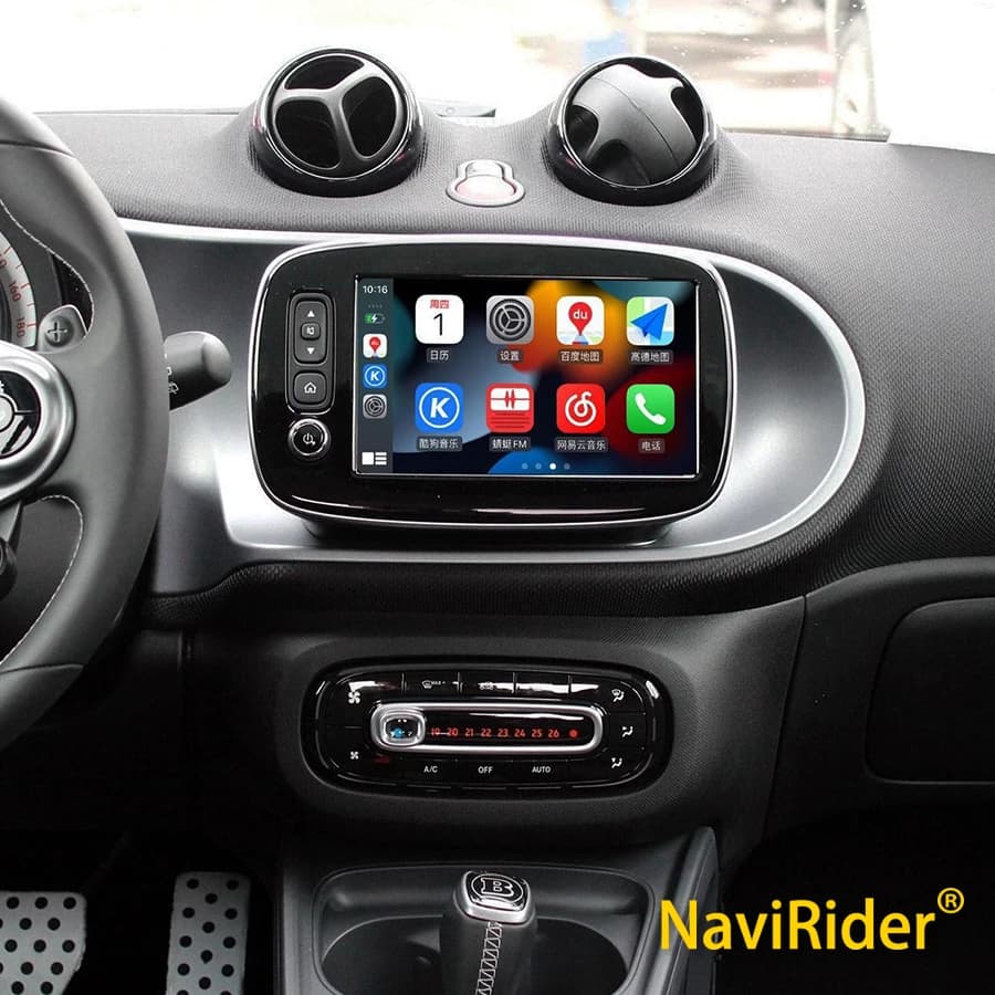 Autoradio Android 14 per Benz Mercedes Smart 453 Fortwo 2014-2020 lettore multimediale Stereo per auto da 8 "Carplay navigazione GPS 2DIN 4G