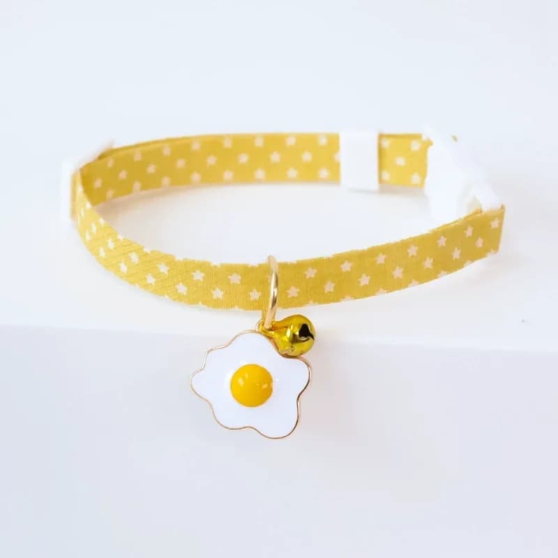 Ins fresh style Cat Collar Safety Breakaway Small Dog Tie Adjustable Necklace Strap for Puppy Kittens pet cats neck with bell