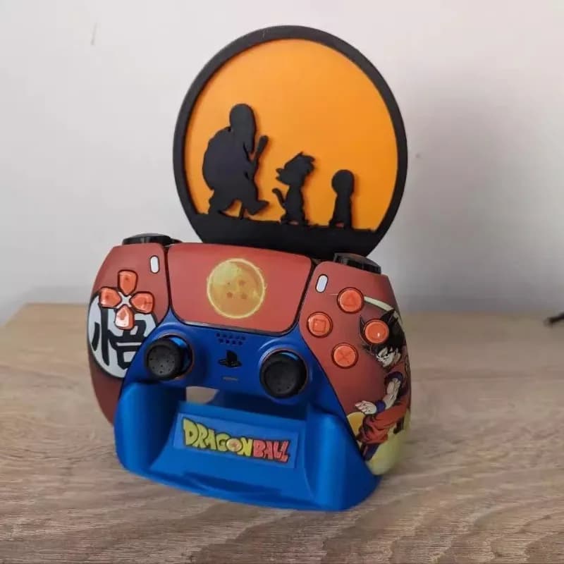 Dragon Ball modello periferico ornamenti PS5 periferico Wukong staffa per controller di gioco staffa per cuffie espositore