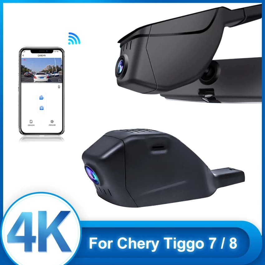 4K HD 2160P nuovo Plug and Play WIFi Car DVR videoregistratore Dual Lens Dash Cam per Chery Tiggo 4 Tiggo 7 Pro Tiggo 8 App Watch