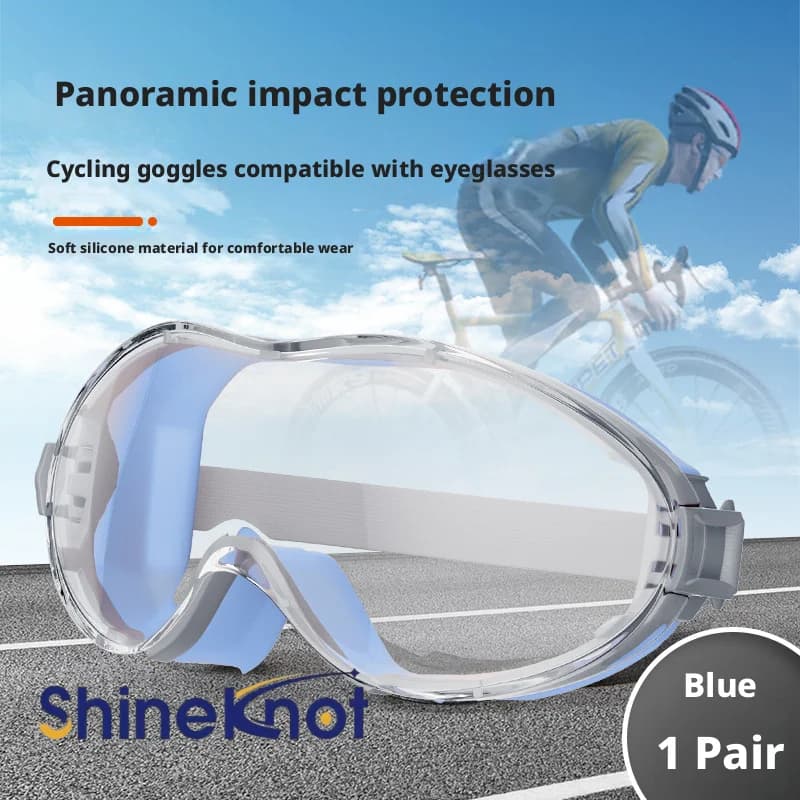 SHINEKNOT Sports Smart Goggles Bluetooth Music Cycling Eye Protection Sunglasses Ai Voice Translation Sports Glasses