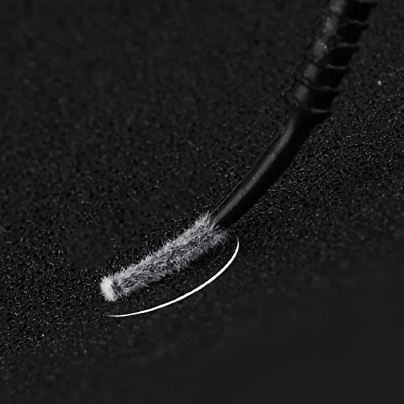 200pcs Eyelash Cleaning Brushes Micro Cotton Swab Individual Removing Makeup Brush Eyelashes Microbrush Beauty Clean Tools