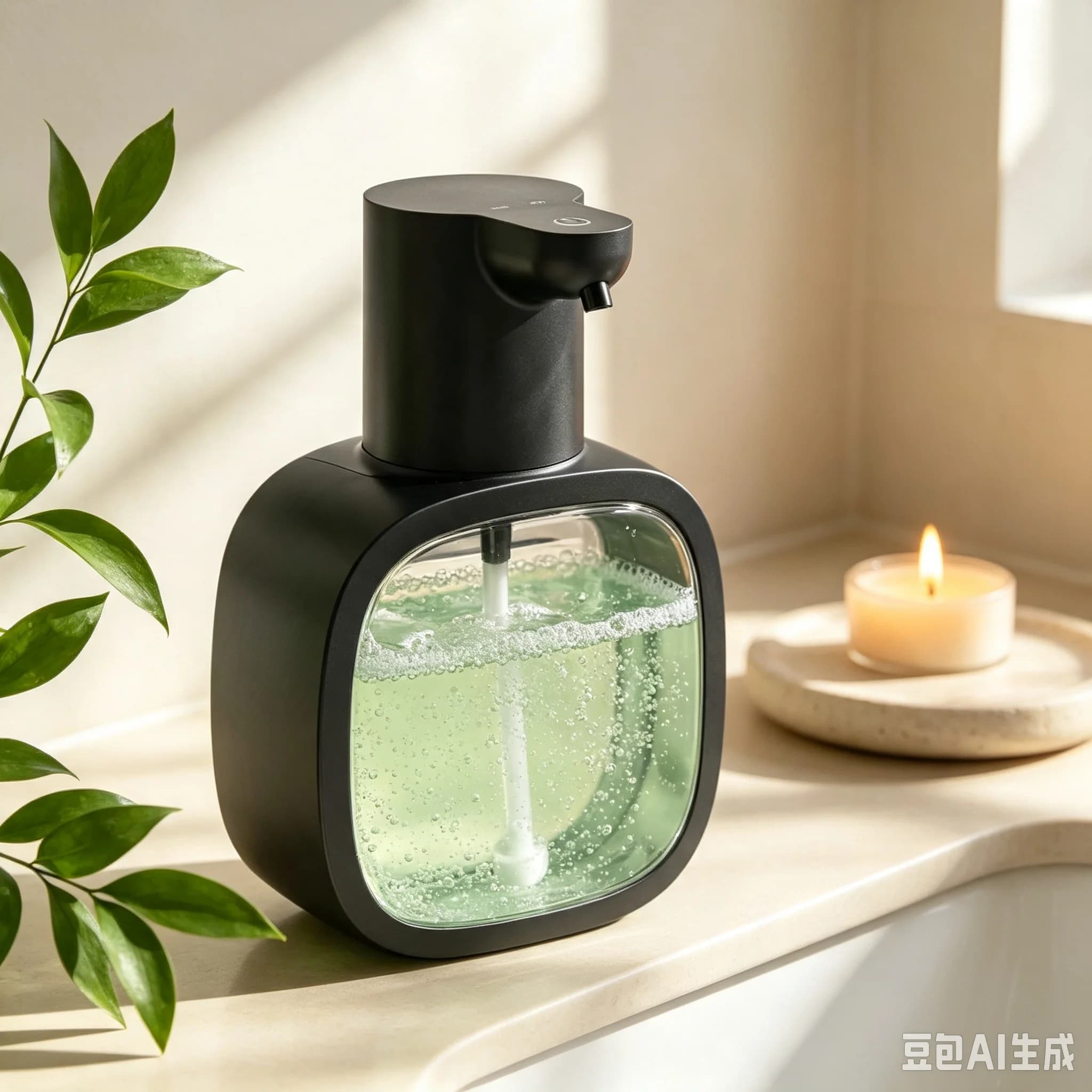 Wall Mounted Touchless Foam Soap Dispenser 500ml Rechargeable Smart Sensor Automatic Hand Washing Machine Bathroom Accessory
