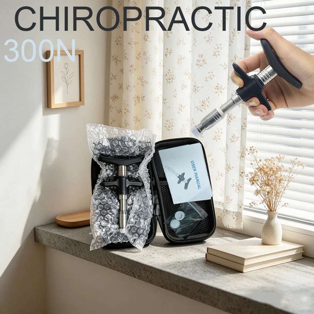 Manual Chiropractic Adjusting Tools Spine Adjustment Massager Adjustable Relief Joint Pain Chiropractic Gun High Precision
