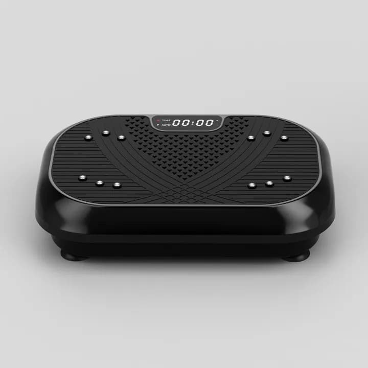Macchina per Vibrazione, Piastra Vibrante ABS con Carico di 150KG, Macchina per Allenamento Completo del Corpo e Perdita di Peso, Trainer Fitness Domestico per Modellare il Corpo