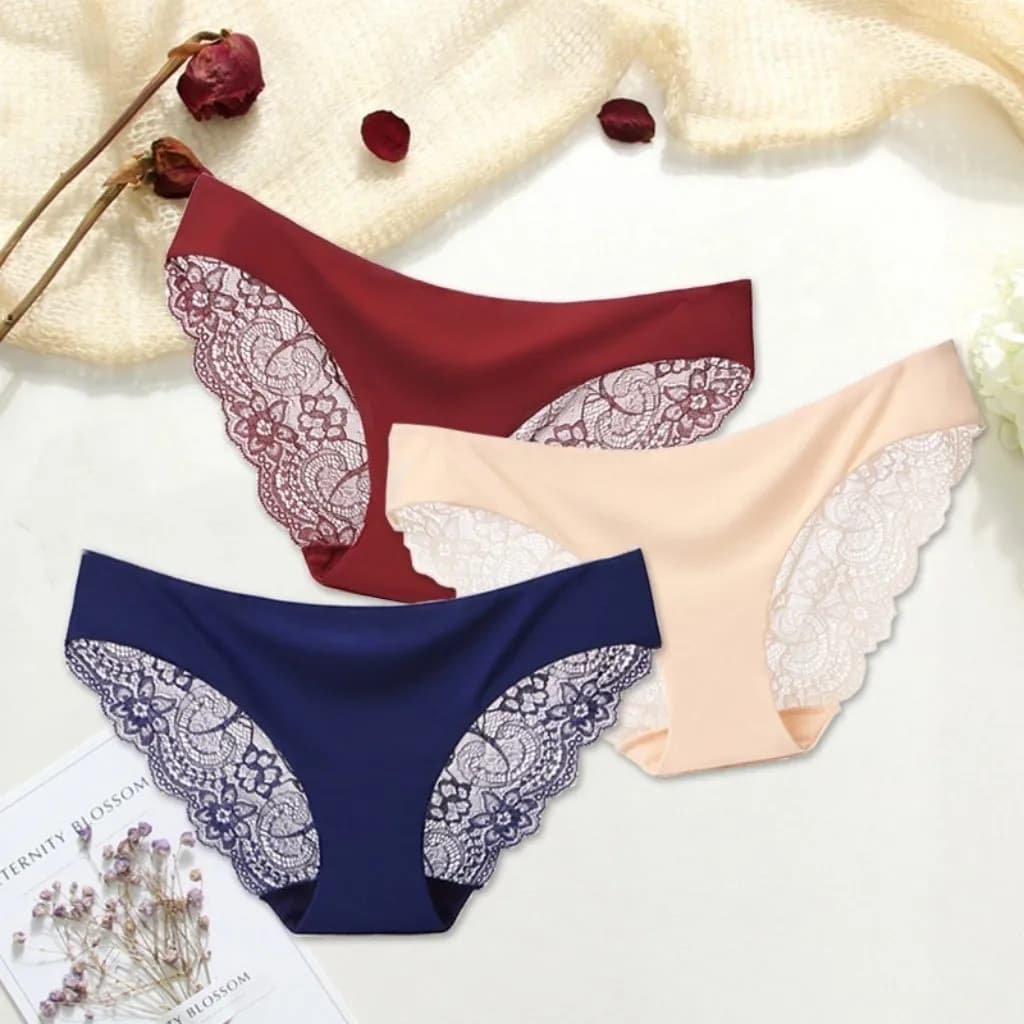 Mutandine di pizzo Sexy da donna a vita bassa morbide comode Lingerie traspirante trasparente intimo senza cuciture in seta di ghiaccio Plus Size Animal Print