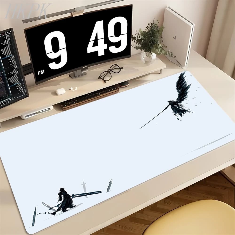 Gamer PC Tappetino da scrivania per laptop Final Fantasy XIV Endwalker Tappetino per mouse grande Tastiera per computer Tappetino per mouse Accessori per ufficio Tappetini da tavolo