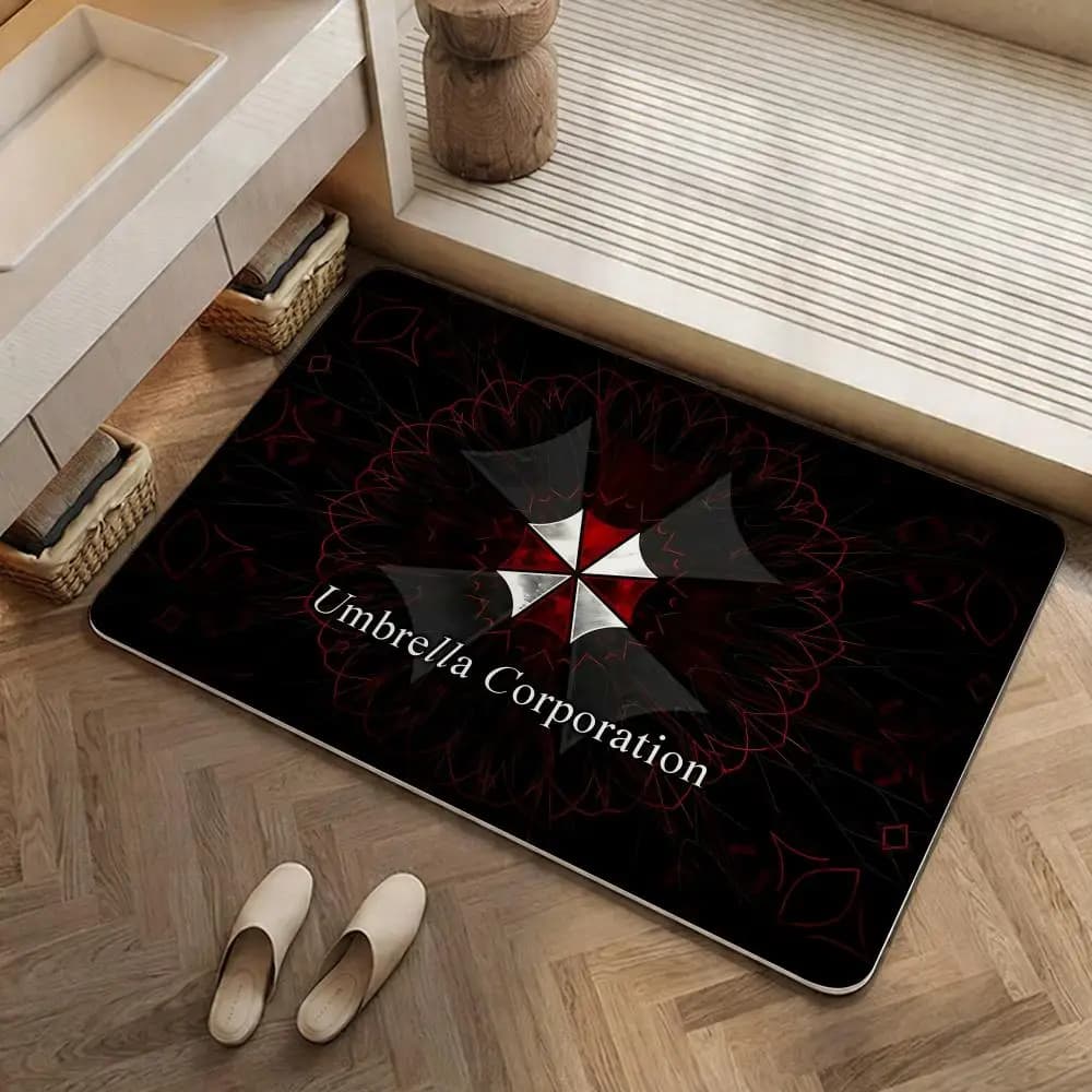 Tappetino U-Umbrella Corporation in Diatomite Ecologico Antibatterico e Antiodore con Base Drenante per Cucina e Bagno