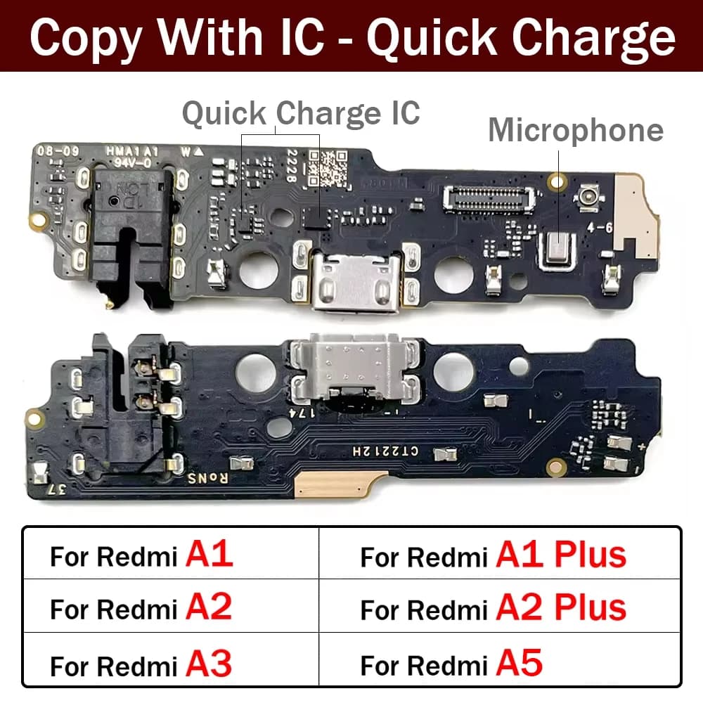 Nuovo Per Redmi A1 A2 A3 A5 Plus USB Micro Caricatore Porta di Ricarica Dock Connettore Scheda Microfono Cavo Della Flessione