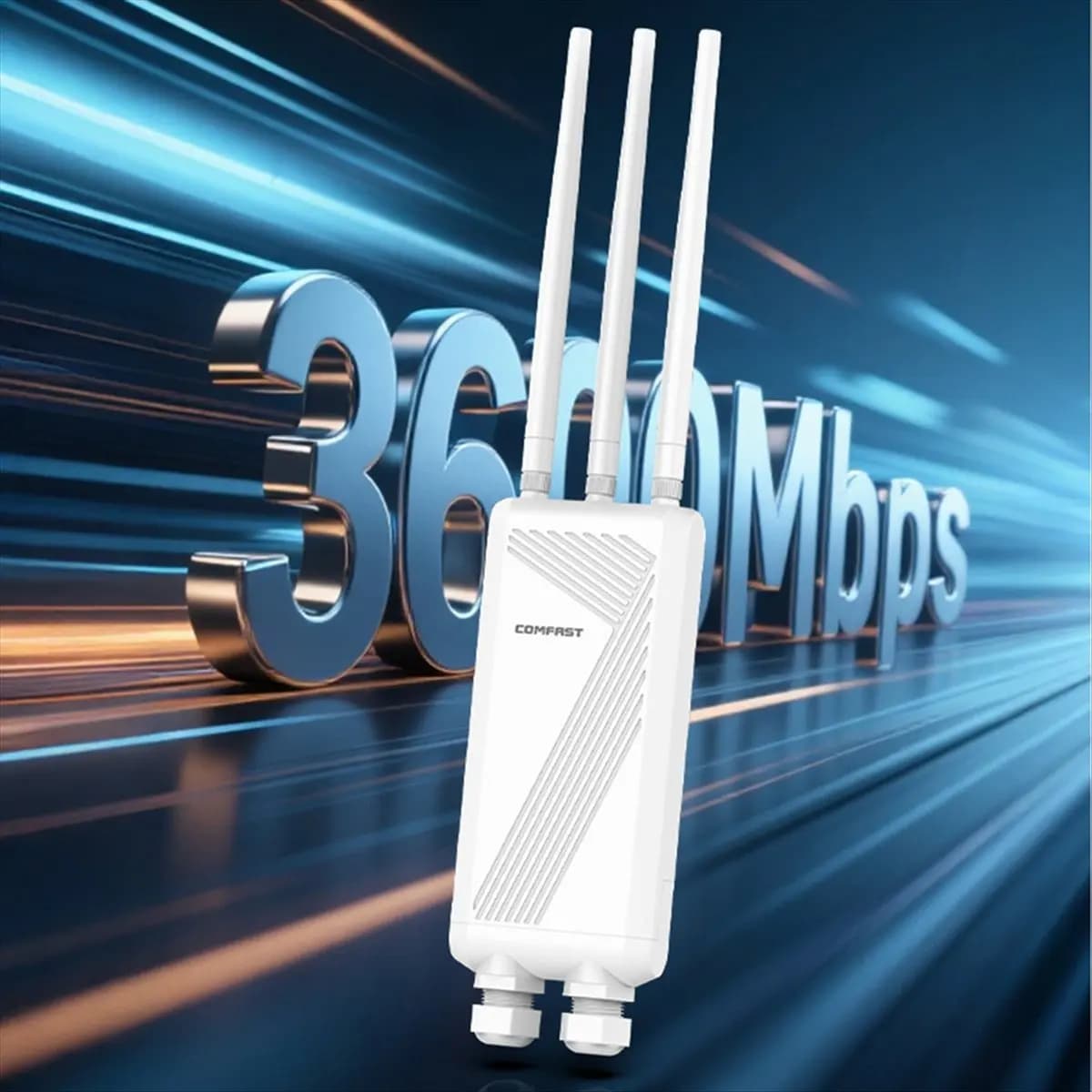 A10I 3600Mbps WiFi7AP Outdoor Access Point WiFi Long Range Wireless WiFi Antenna Extender Router Repeater Signal Booster (EU)