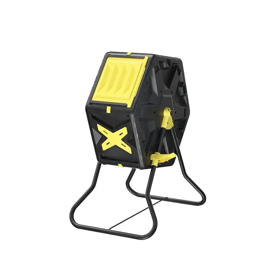 Composter Rotante Gal in Materiale Senza BPA per Esterni, con Sistema EasyTurn e FastWorking