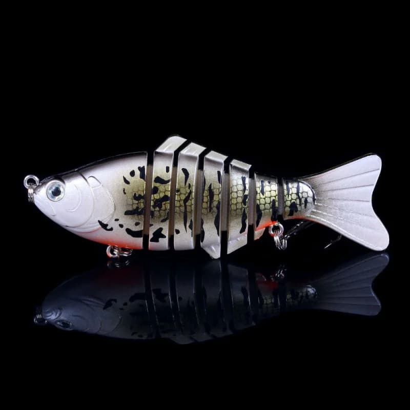 Set di Esche Colorate da 10cm-15.6g Multi-Sezione per Pesca Subacquea, Attrezzatura per una Migliore Esperienza di Cattura