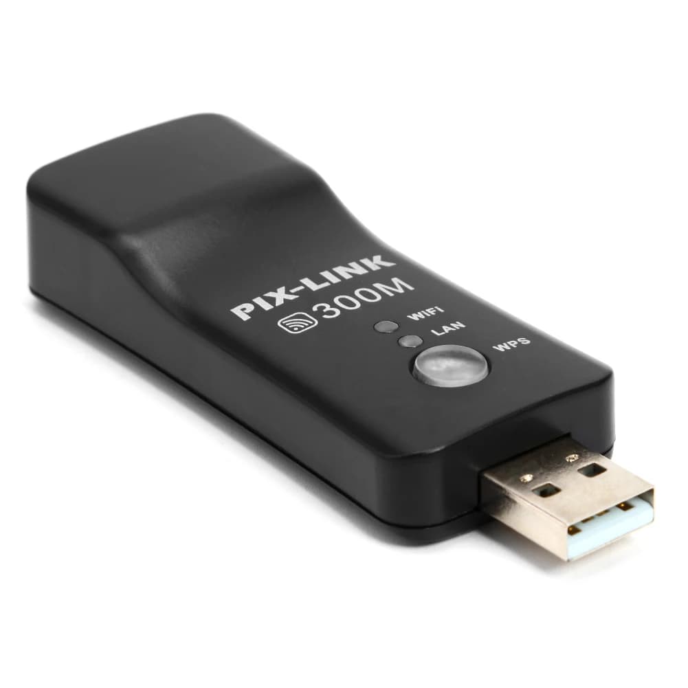 Adattatore WiFi multifunzione di vendita calda Ricevitore wireless 300Mbps Adattatore WiFi TV USB Scheda di rete RJ45 Ripetitore WPS AP