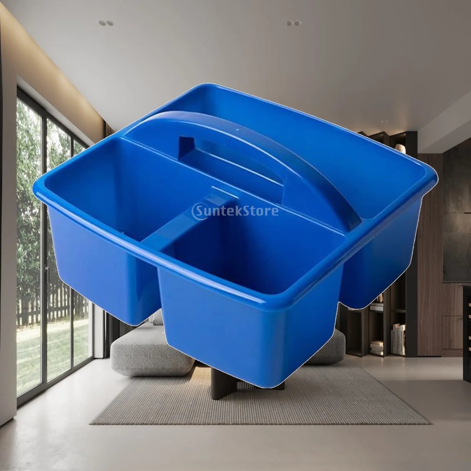 Portable Desktop Storage Organizer with Multiple Compartments
