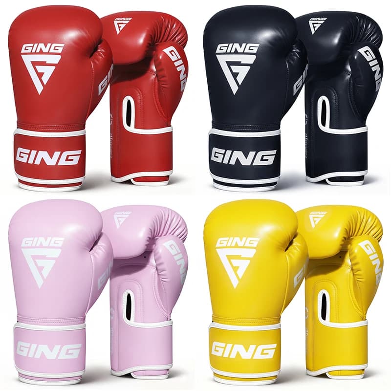 Professional Boxing Gloves for Men Women Adults Kids Sanda Combat Muay Thai Punching Bags Boxing Glove Practical Training Gloves