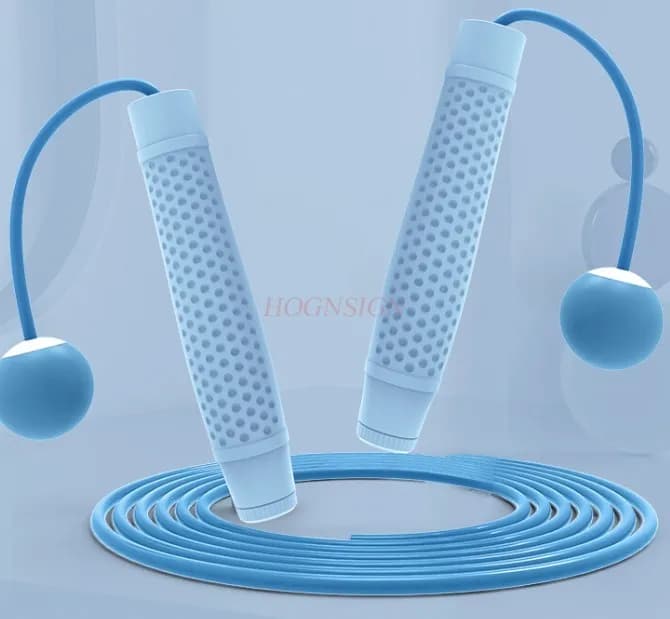 Cordless jump rope for children with weight-bearing, male and female training, sports and fitness rope for beginners