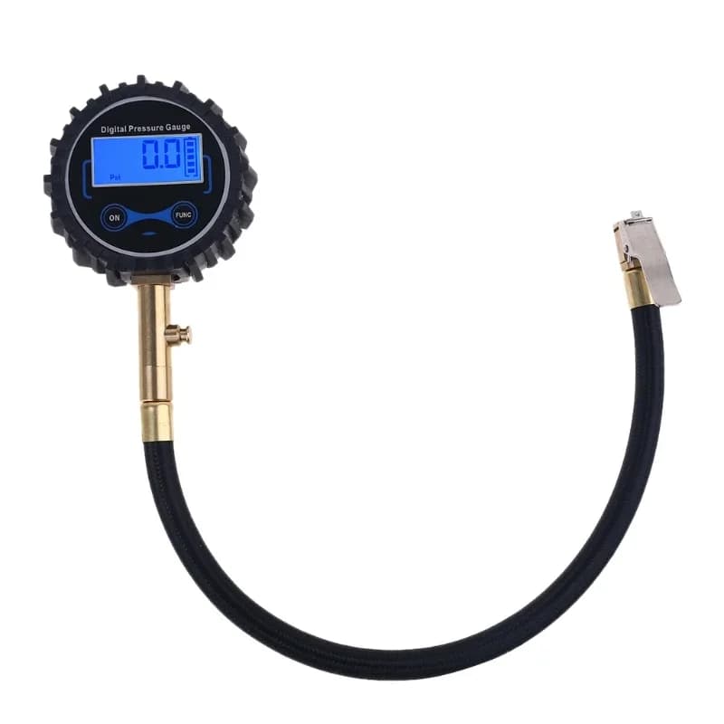 Digital Tire Pressure Gauge Tester for Air Spindle Pressure Monitoring Tools for Car, Motorcycle, Bike, Motorhome A0KF