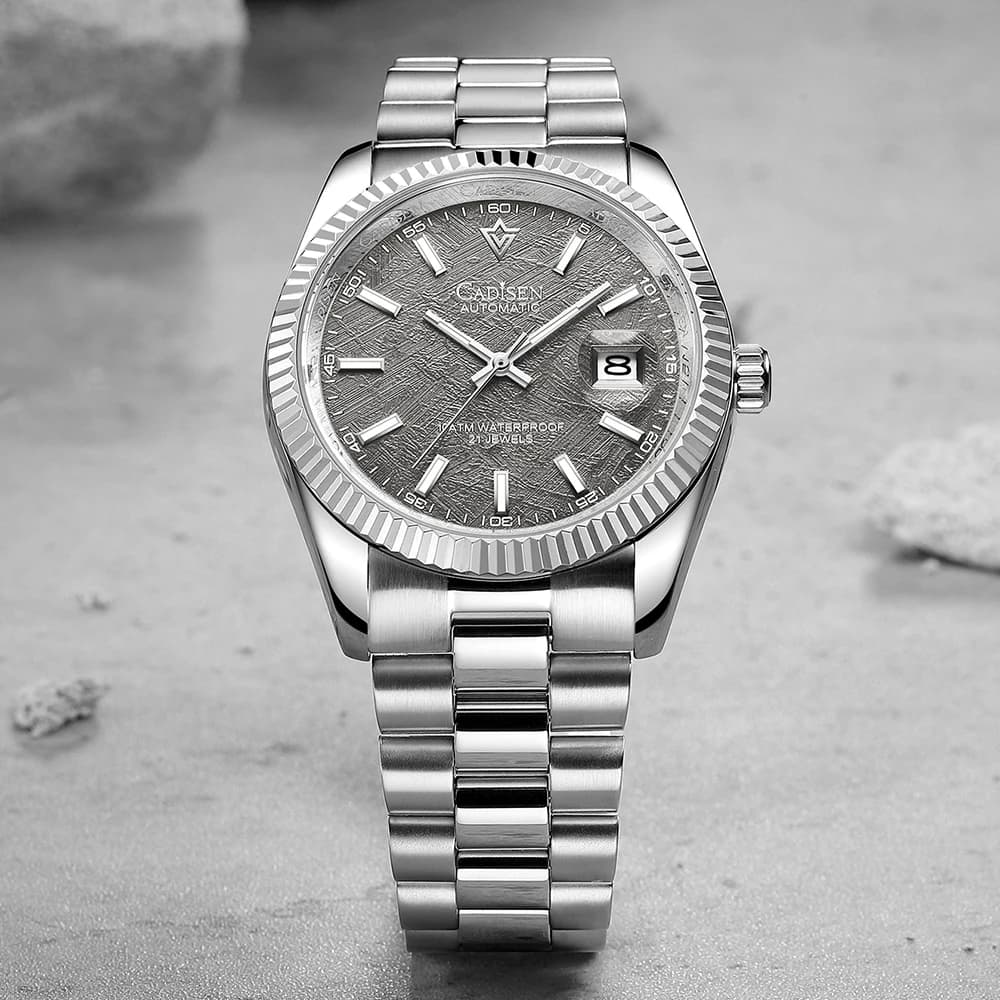 CADISEN2026 new Men Watches Luxury Automatic Watch Men AR Sapphire Glass Mechanical Wristwatch Men 10Bar MIYOTA 8285 Movt