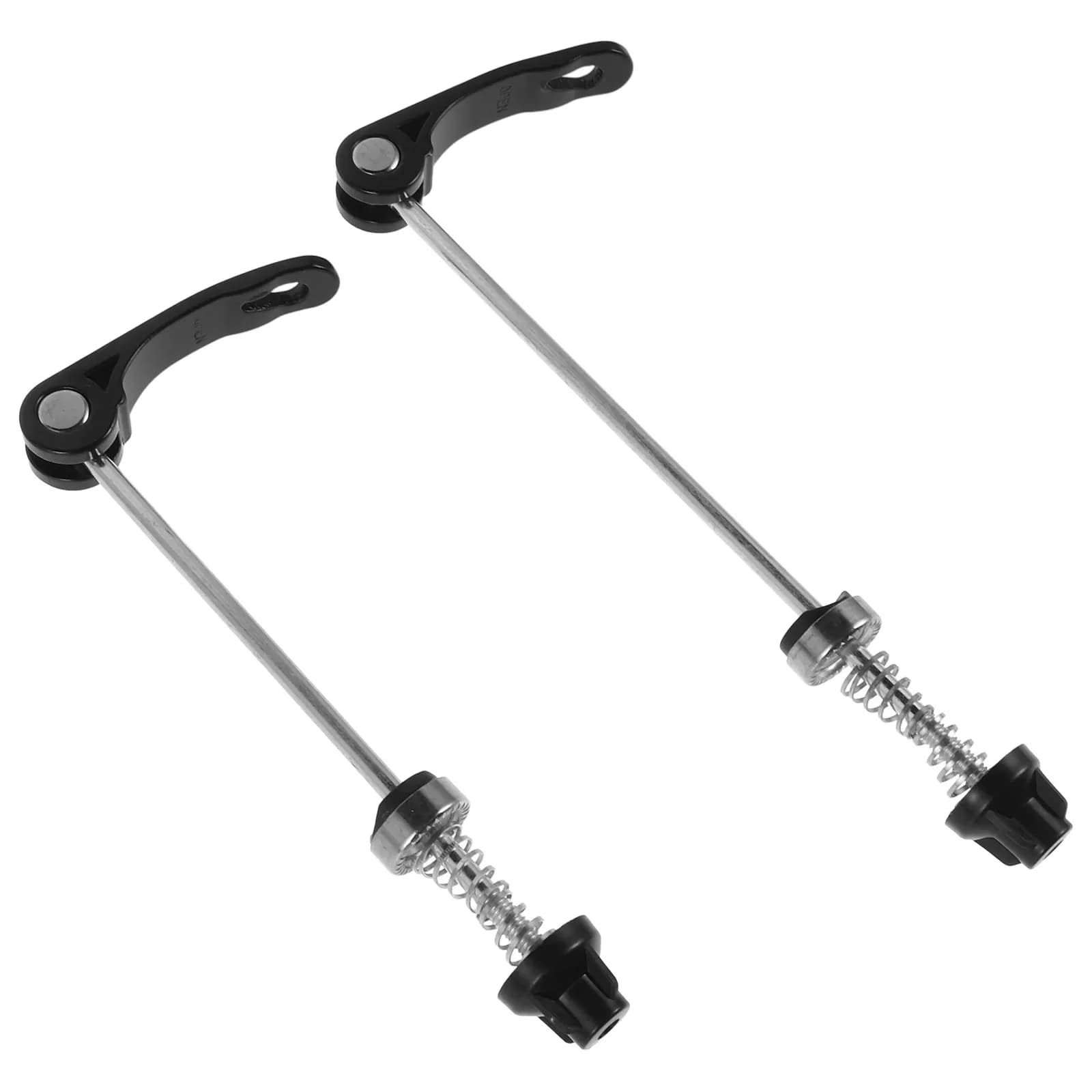 Set di 2 Perni a Sgancio Rapido per Ruote di Mountain Bike, Leva Estesa per Assi Anteriori e Posteriori, Parti per Biciclette, Bloccaggio Sicuro delle Ruote