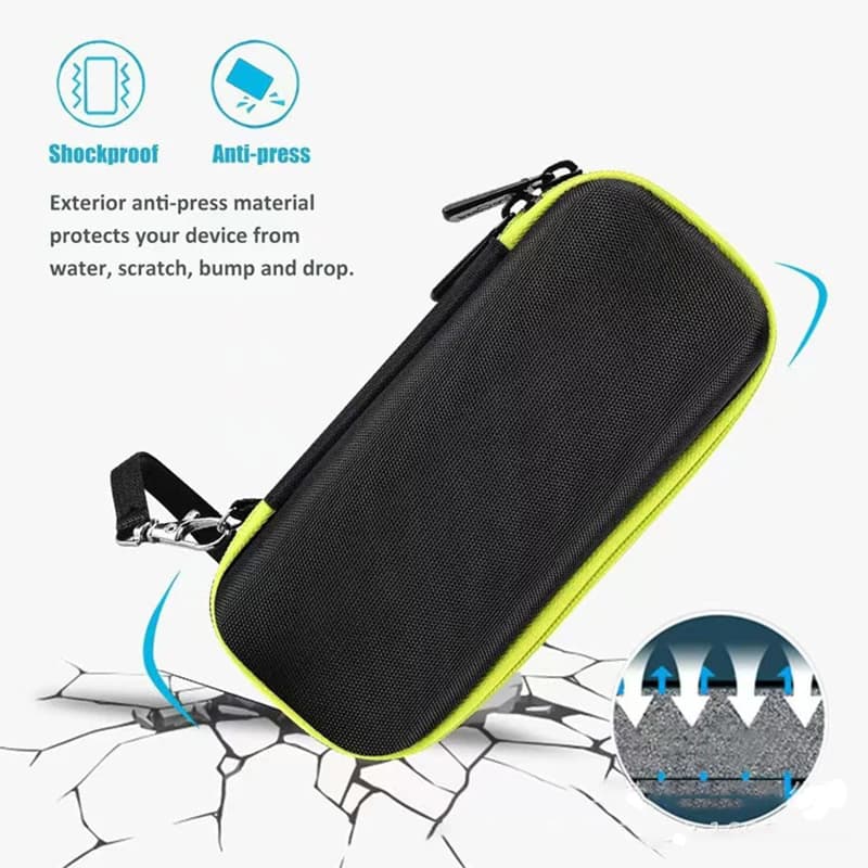 Custodia portatile antiurto in EVA per Philips One Blade - Borsa portaoggetti per soluzione di archiviazione per rasoio definitivo (solo custodia)