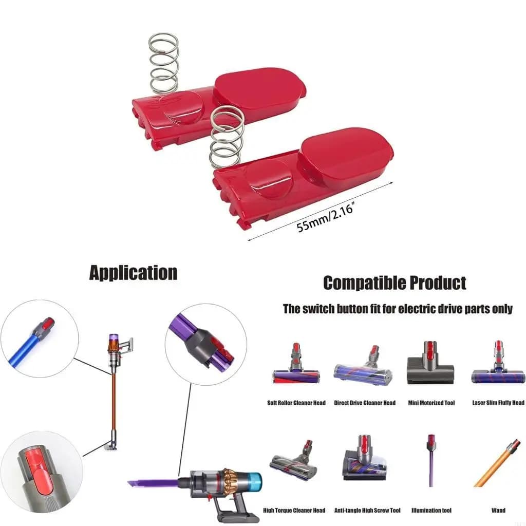 J6PE Clip Latches for Electric Drive Part Extension Wand Tube and Tool