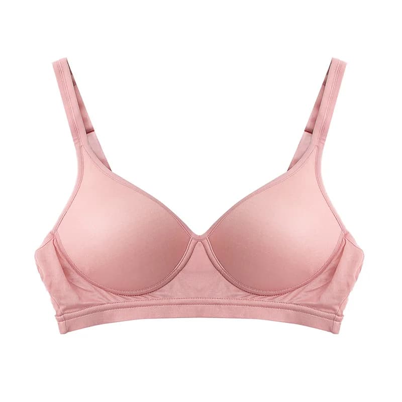 Reggiseno super confortevole a 42 aghi Intimo reggiseno in seta lavorata a maglia di seta di gelso naturale senza bordo in acciaio
