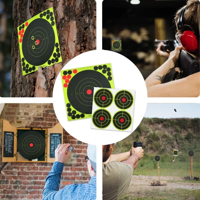 Self-Adhesive Shooting Target Stickers For Dart Archery Aiming Scoring Markers Dartboard Sticker