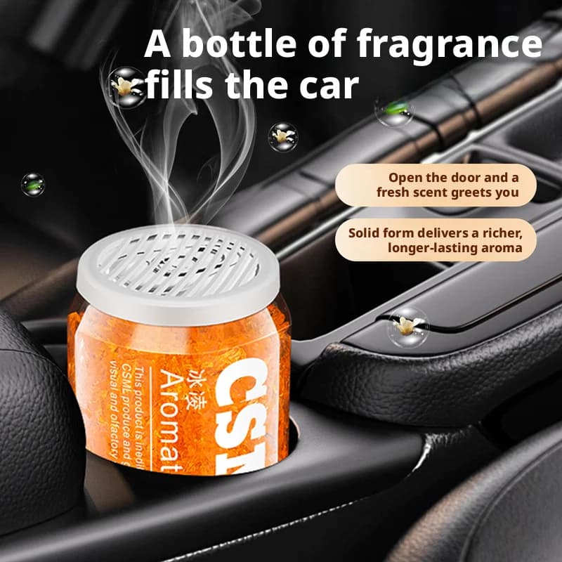 Newly Car Aromatherapy Lasting Fragrance Purifying Air Deodorizing Car Fragrance Solid Balm Deodorizing in the Car