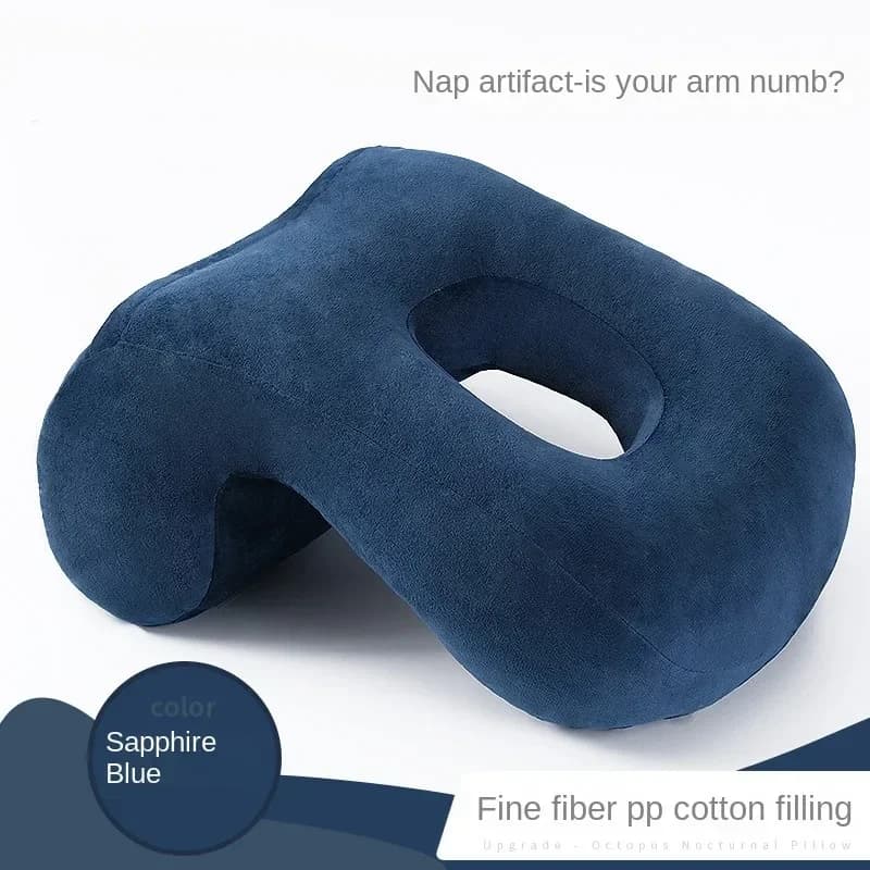 Cuscino per il riposo dei bambini, design cavo e traspirante, cuscino da viaggio per ufficio, scuola, riposo, cuscino per il corpo a tema anime