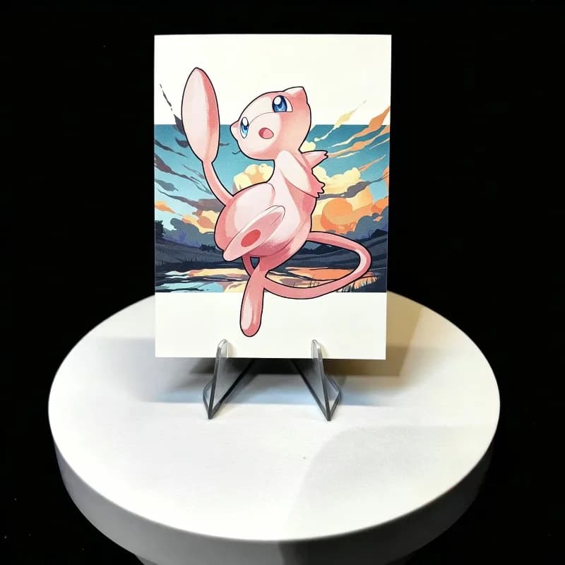 Set da 65 pezzi PTCG Mew Dragapult Porta Carte Opaco per Giochi da Tavolo, Ditto OPCG DTCG WS Anime Game Collection, Custodia Protettiva per Carte, Giocattoli