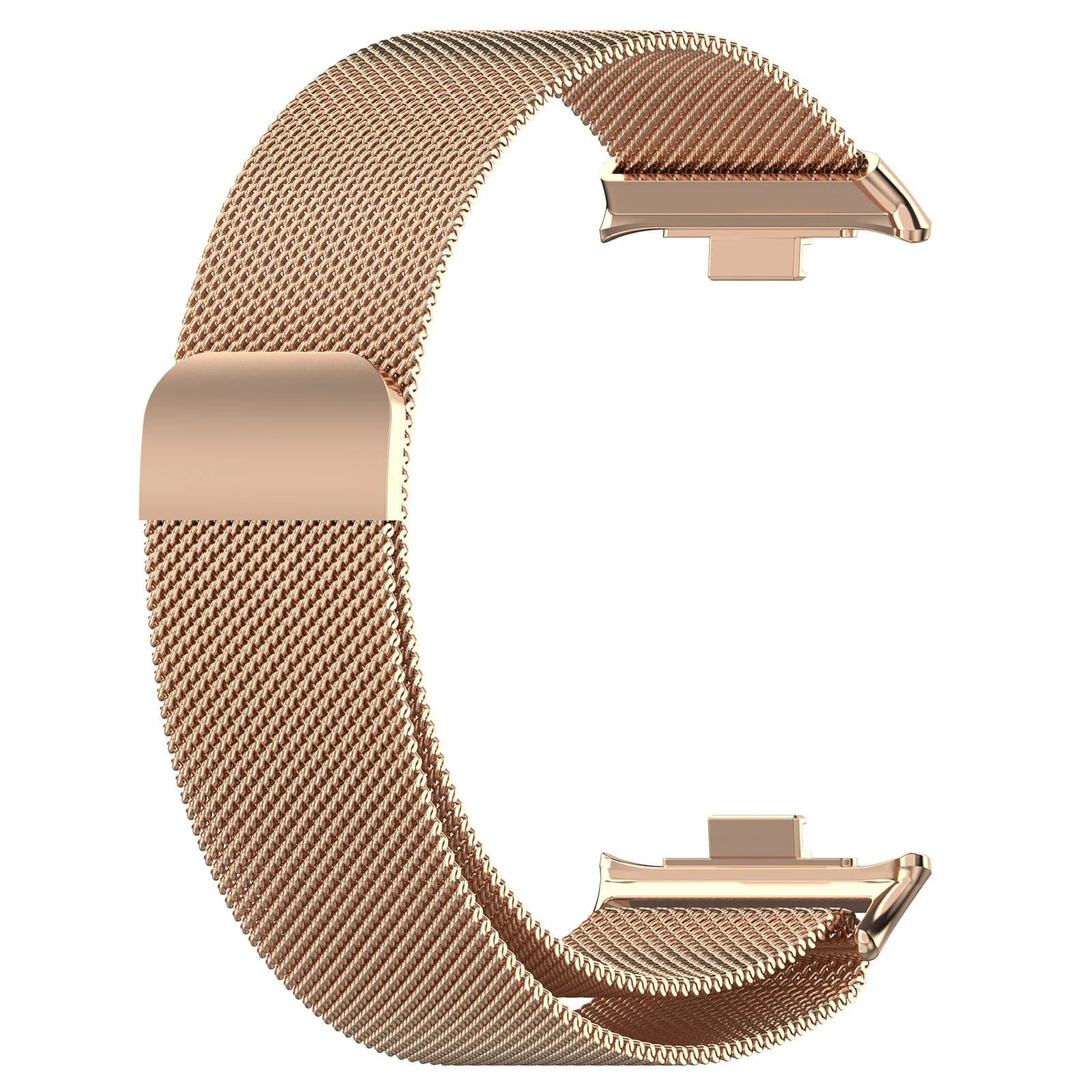 Cinturino in metallo per Xiaomi Mi Band 9 8 Pro cinturino di ricambio per braccialetto intelligente magnetico milanese per accessori Redmi Watch 4 5
