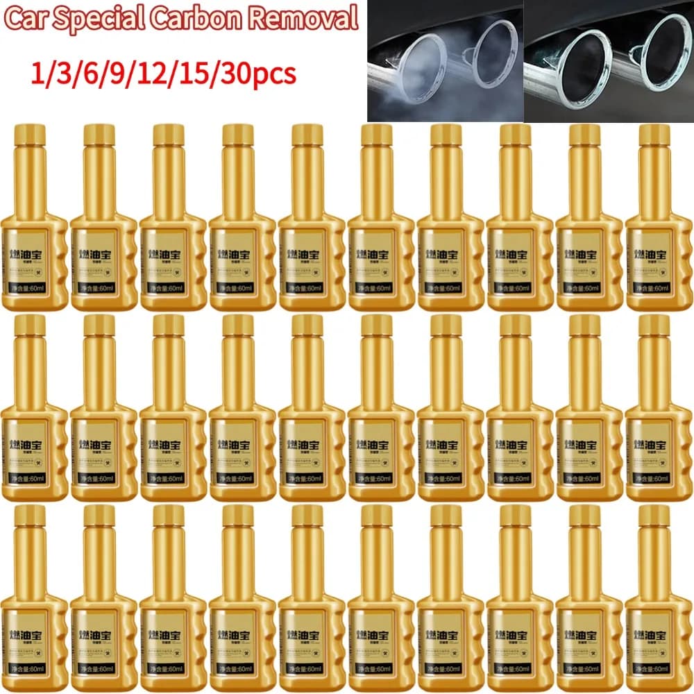 Detergente per scarico a rete speciale per rimozione carbonio per auto diesel Miglioramento della potenza Additivo per carbonio pulito Motore diesel 60ml