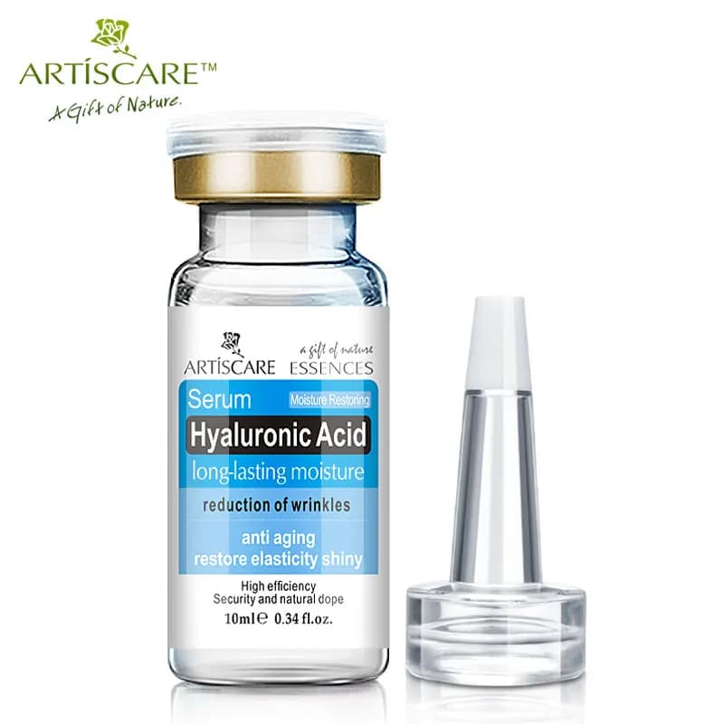 Serum Viso alla Vitamina C 1PC, Hydrating Refreshing Skin Nutrient, Hyaluronic Acid Essence, Skin Care Lenitive Facial Serum
