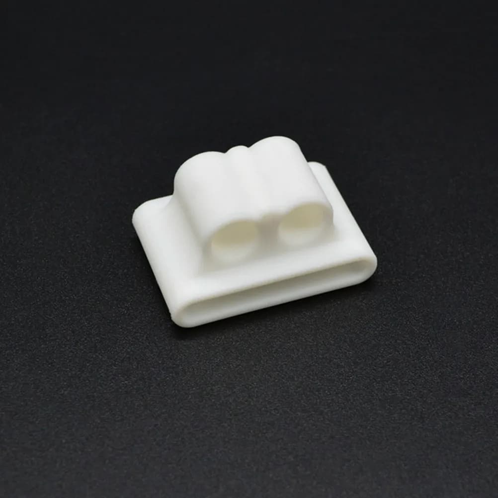 Wireless Headphones Holder Silicone Protective Case White Earphone Stand for Bumps Drops Fitness Cycling Skating Workout Holder