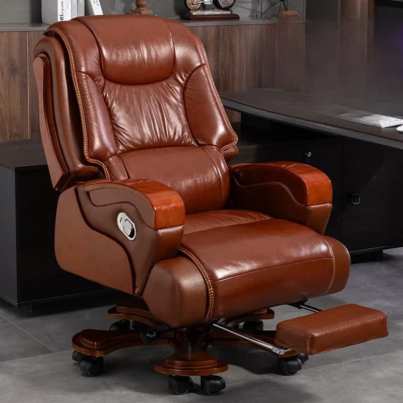 Sedia da Ufficio con Poggiapiedi, Poltrona Reclinabile Individuale, Sedia da Gaming Economica per PC, Sedia Relax con Schienale, Cadeira Ergonomica per Scrivania e Camera