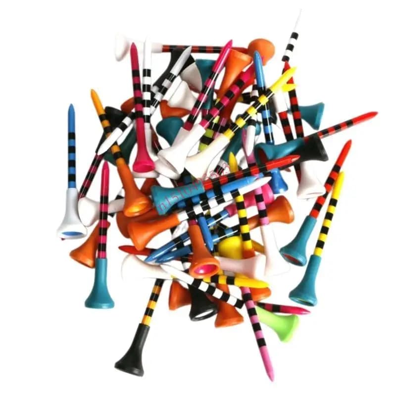 da golf infrangibili da 30 pezzi T-shirt da allenamento colorate con supporto per palline da golf 448C