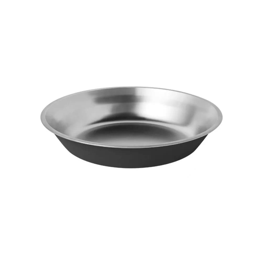 Ciotola per Cani in Acciaio Inossidabile a Bocca Larga con Base in Silicone Antiscivolo, Dispenser d'Acqua per Gatti, Ciotola Anti-Ribaltamento Impilabile per Cibo per Cani, Multiuso per Animali Domestici