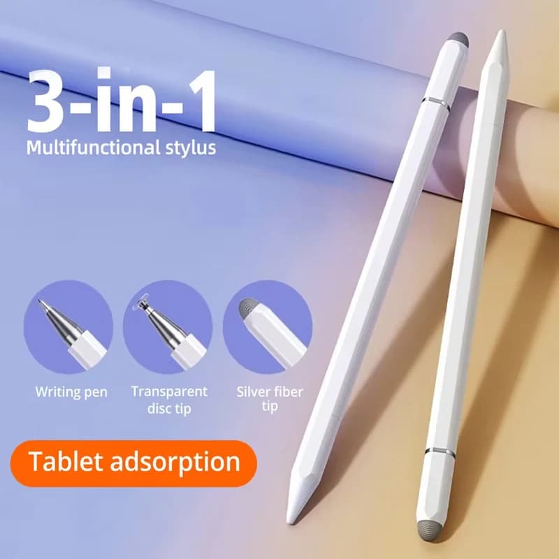 Matita stilo universale 3 in 1 per iPad Samsung Xiaomi Huawei Nessuna ricarica per telefono Tablet Pen Screen Touch Pencil