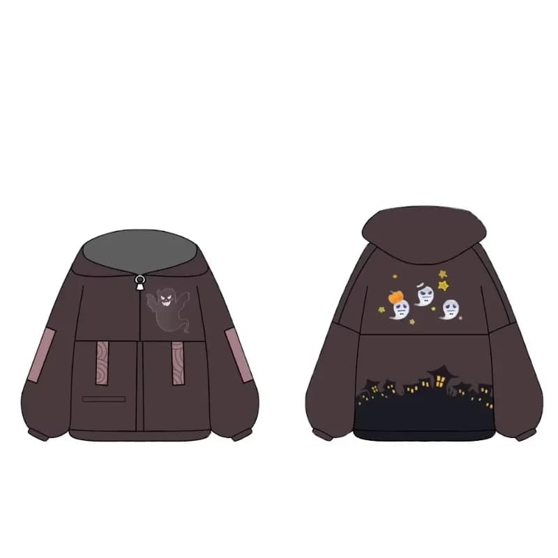 Costume cosplay anime Costume stampato anime giapponese Felpa con cappuccio oversize