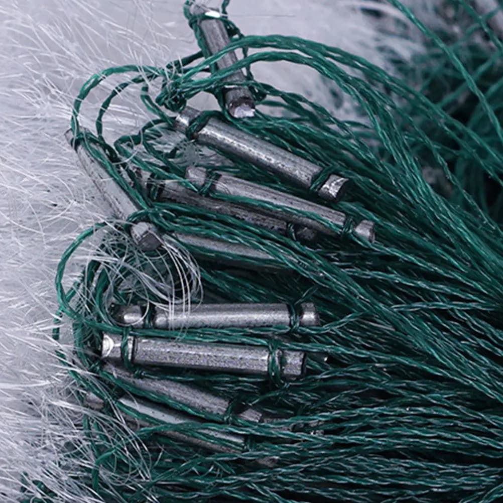 Rete da Pesca Galleggiante Monostrato 1,2mx25m in Seta Premium, Robusta e Affidabile, Multiuso per Laghi e Fiumi