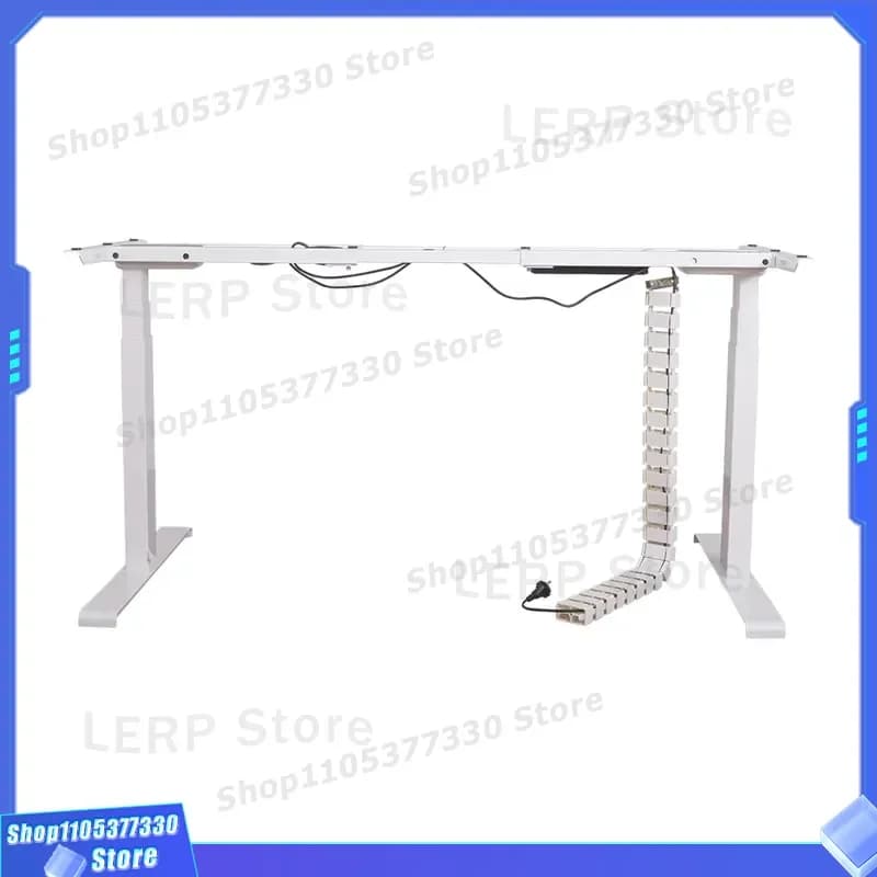 Electric Height Adjustable Standing Desk Frame for Laptop Sit Stand Workstation Ergonomic Office Table Base Motorized Lift