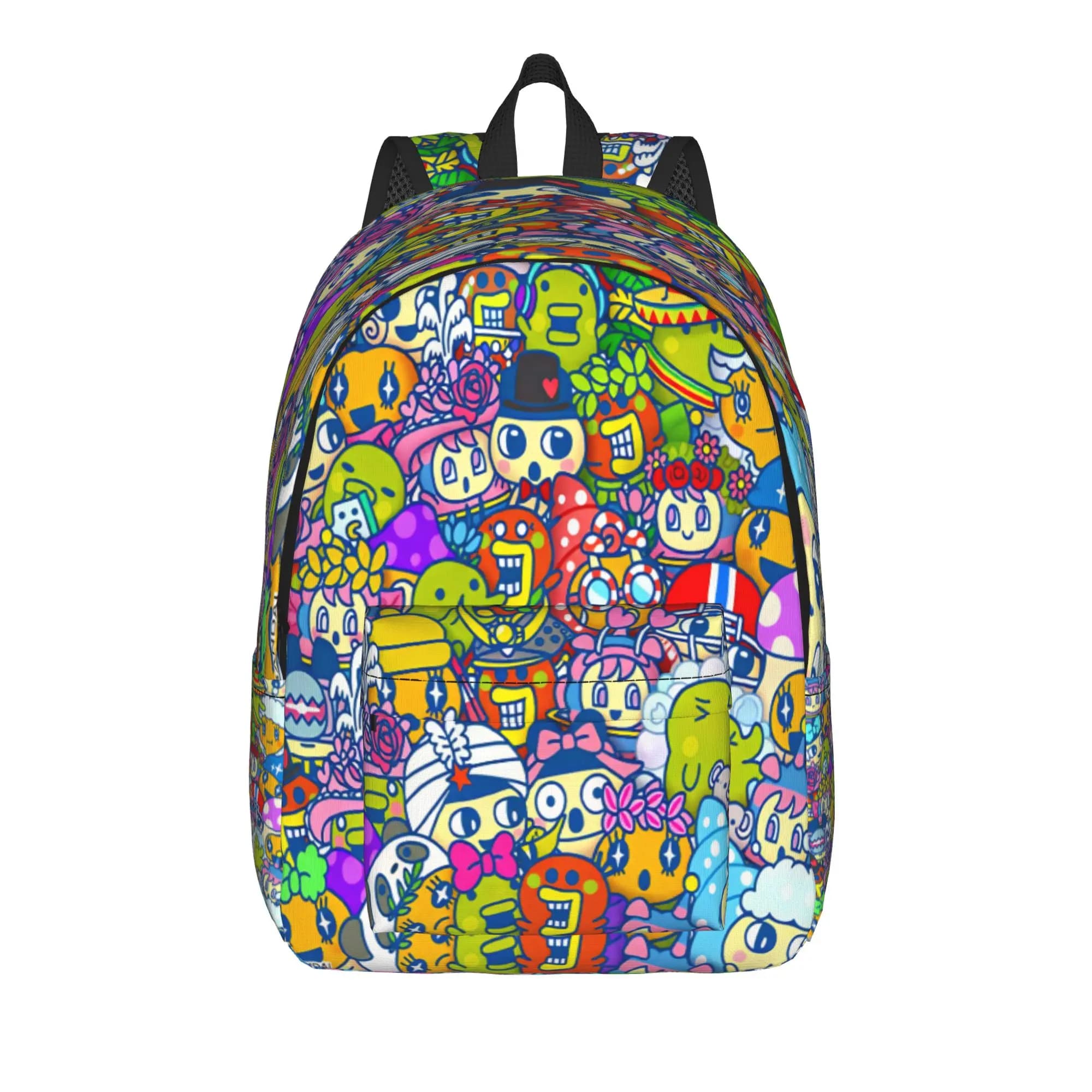 Zaino Tamagotchi, Zaini Stile Outdoor, Design per Studenti, Borse Scolastiche Morbide, Zaino Divertente